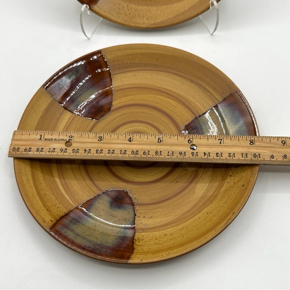 2 Sango Splash #4951 Salad Plates 8.25” - Picture 6 of 9